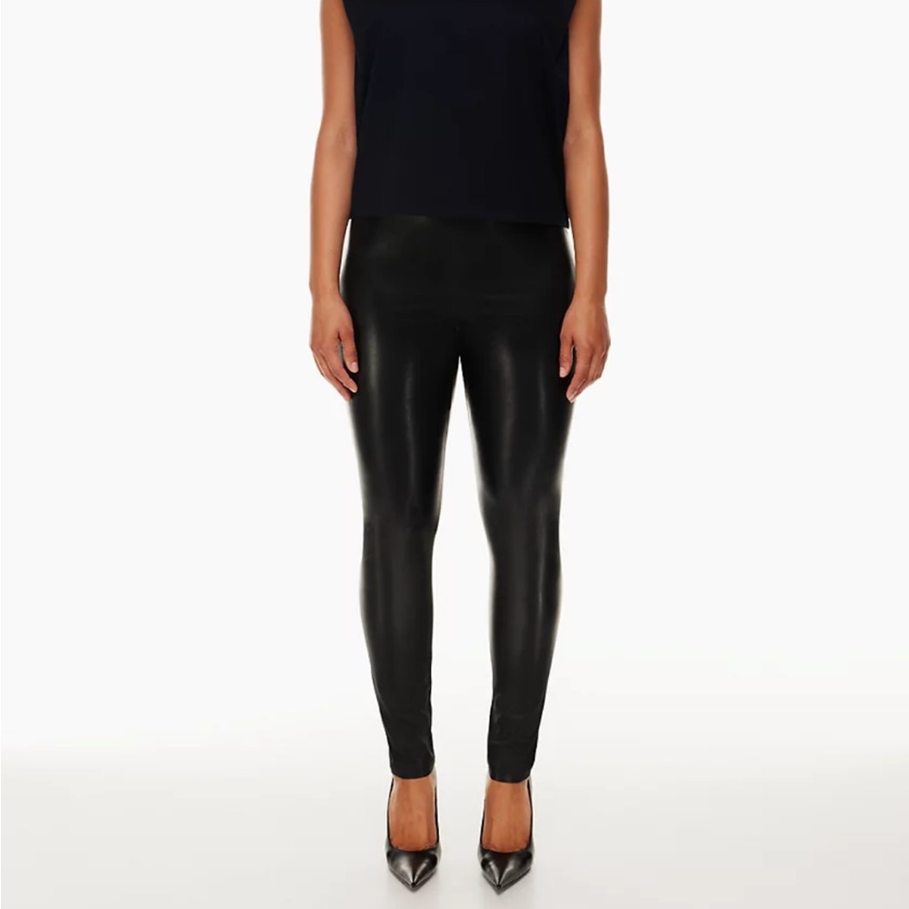 Aritzia/Babaton High-waisted Leather leggings